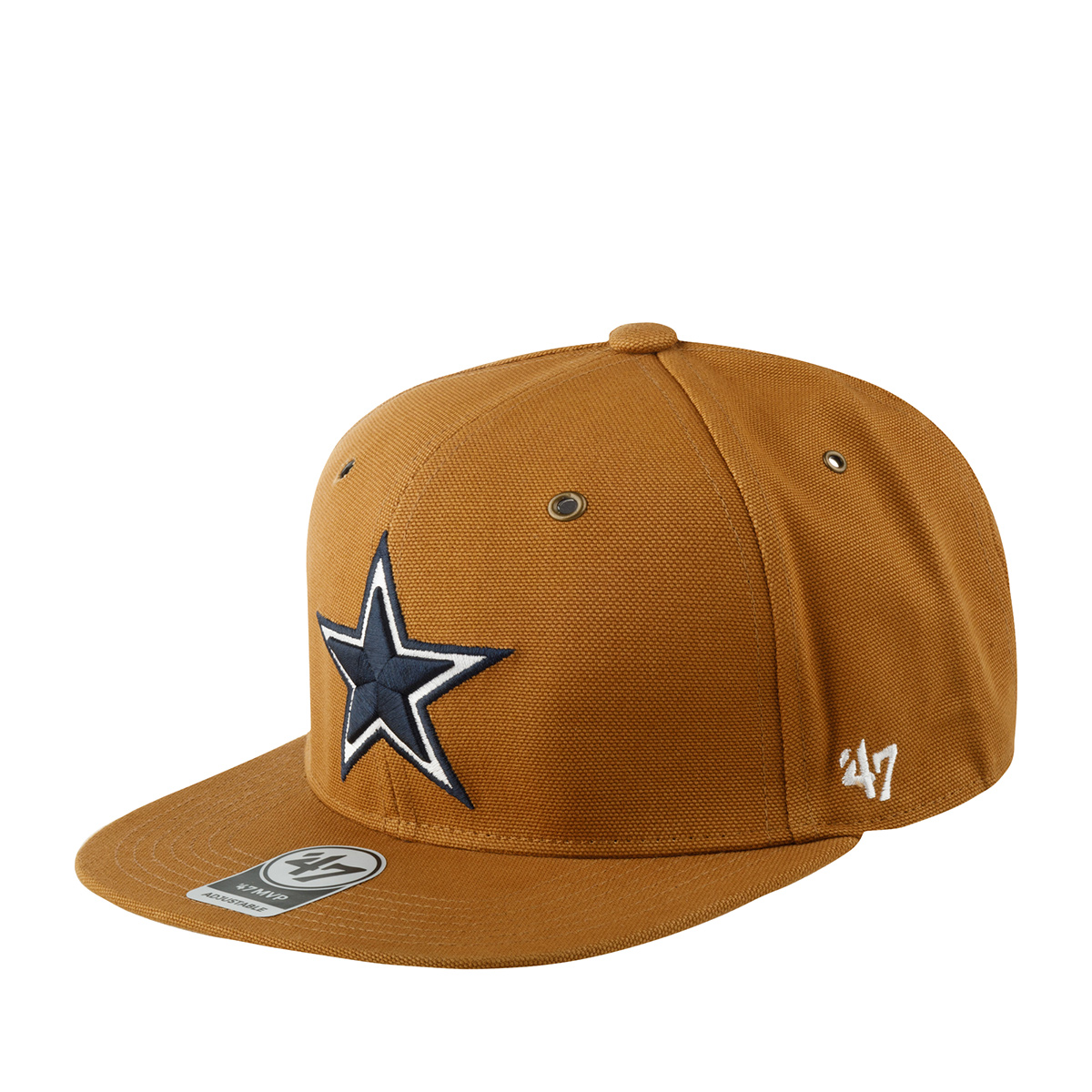 

Бейсболка унисекс 47 BRAND Carhartt collab Dallas Cowboys NFL-1 коричневая, Коричневый, Carhartt collab Dallas Cowboys NFL-1