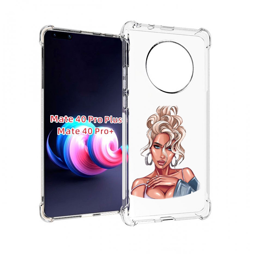 

Чехол MyPads Migos - Culture II для Huawei Mate 40 Pro+ Plus, Прозрачный, Tocco