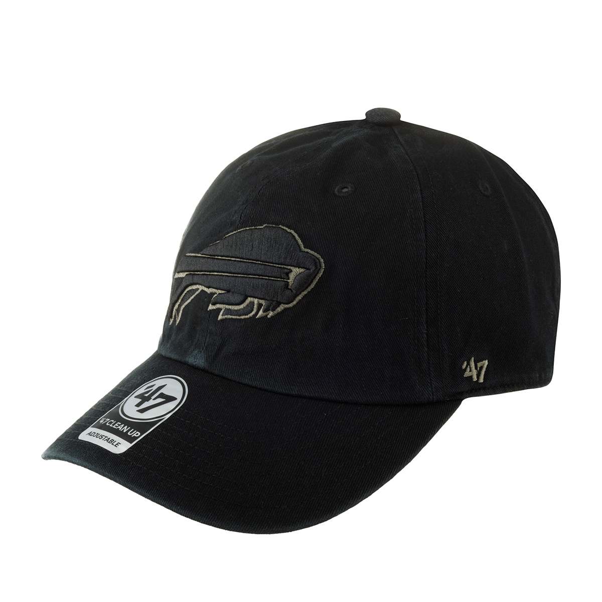 Бейсболка унисекс 47 BRAND F-RGW04GWS-BKCM Buffalo Bills NFL черная, one size