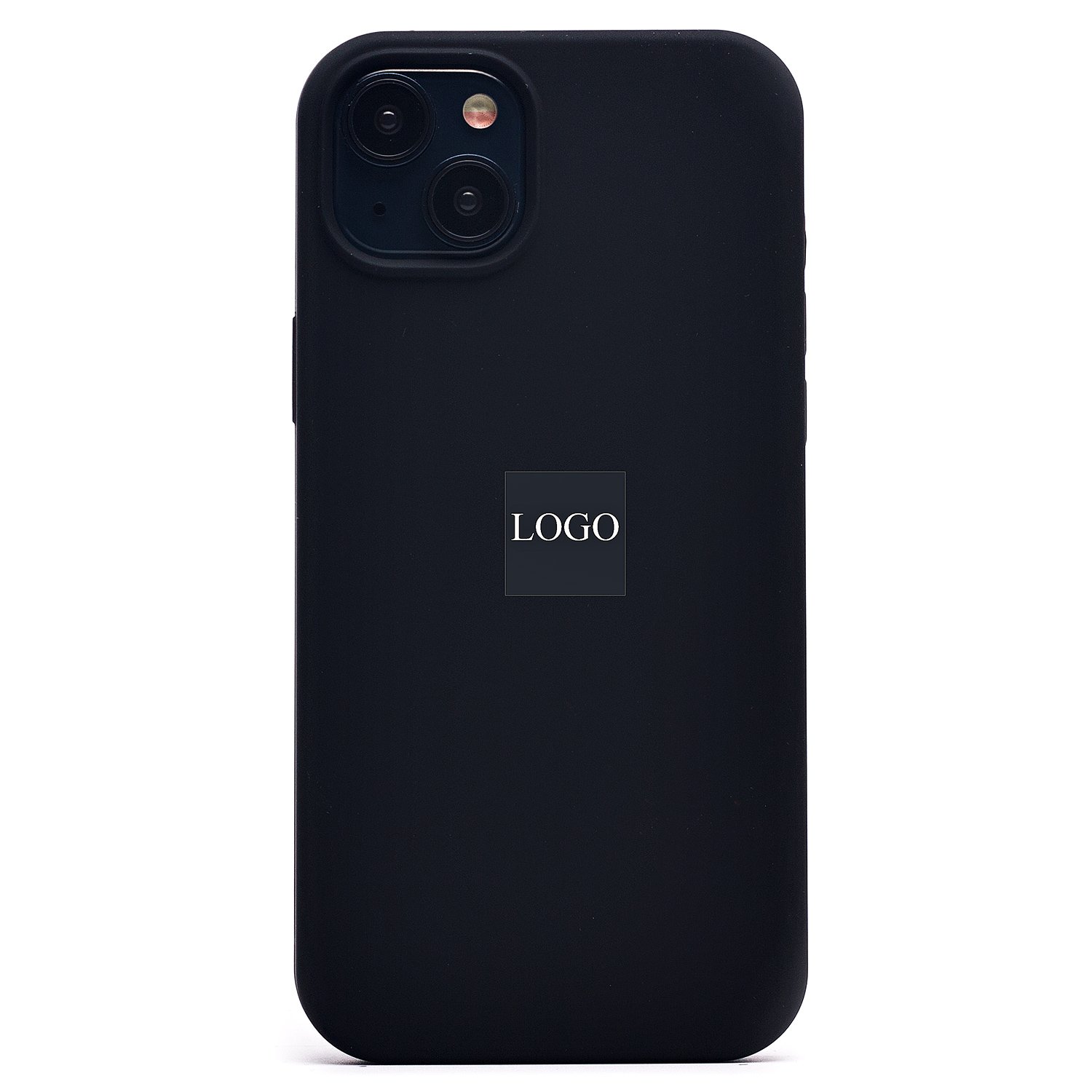

Чехол для iPhone 15 Plus силиконовый Soft Touch <черный> (премиум)