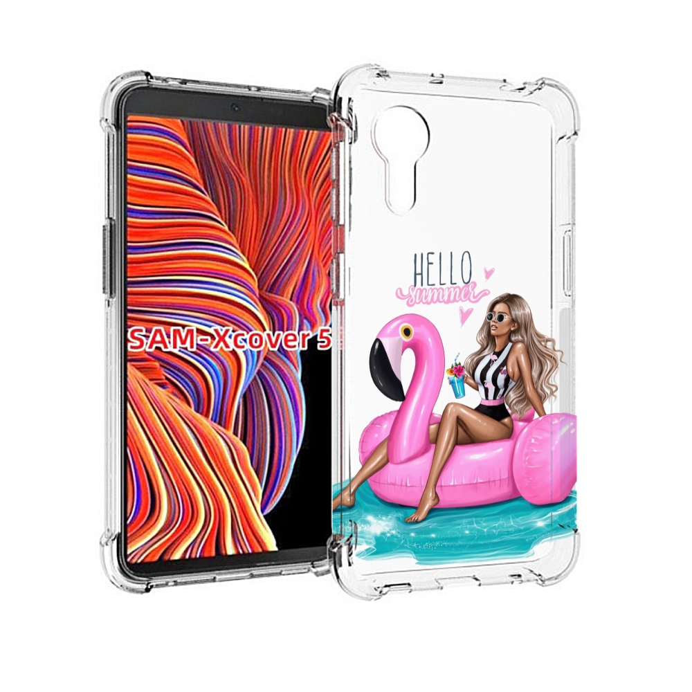 

Чехол MyPads Hello-summer для Samsung Galaxy Xcover 5, Прозрачный, Tocco