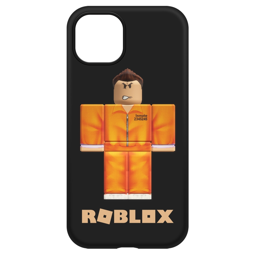 

Чехол-накладка Krutoff Soft Case Roblox-Заключенный для iPhone 13 черный