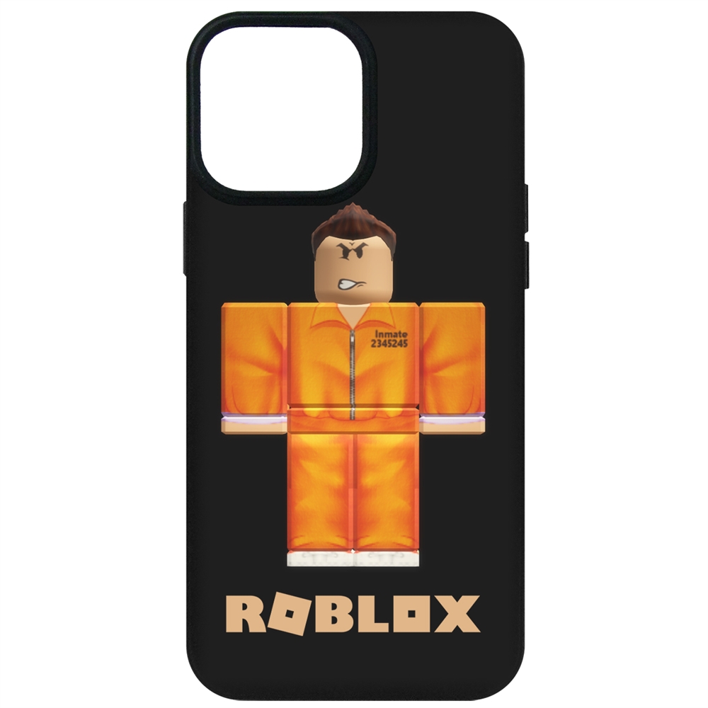 

Чехол-накладка Krutoff Soft Case Roblox-Заключенный для iPhone 13 Pro Max черный