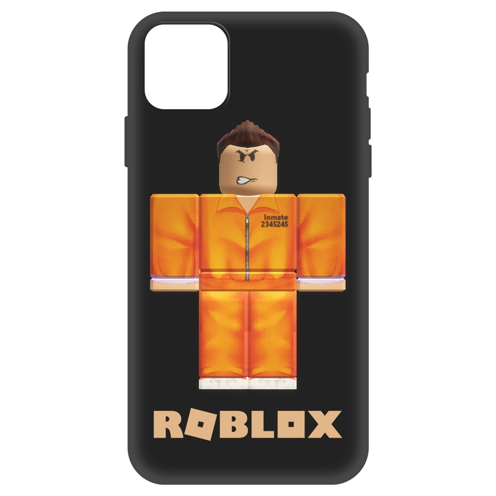 

Чехол-накладка Krutoff Soft Case Roblox-Заключенный для iPhone 11 Pro Max черный