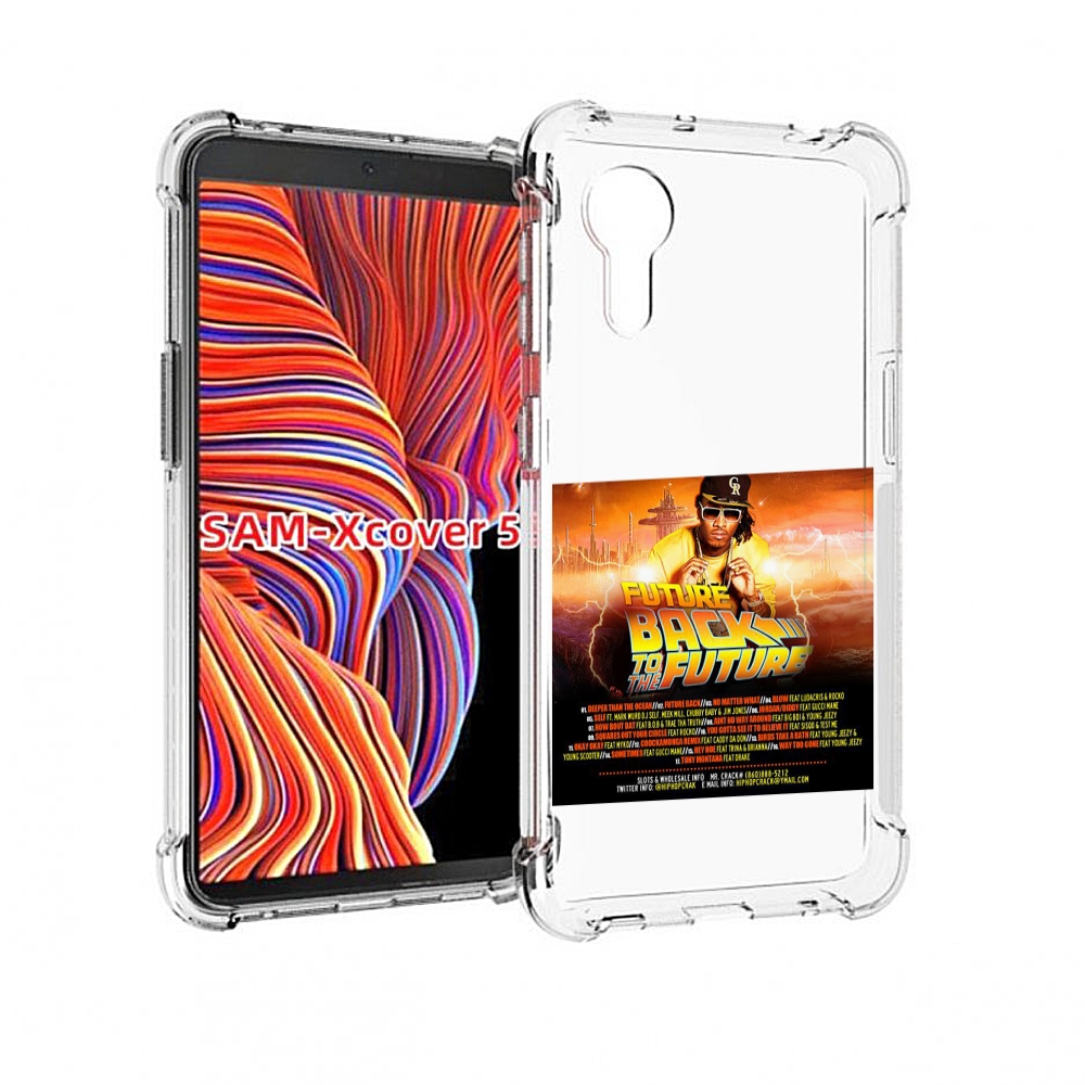 

Чехол MyPads Future - Back To The Future для Samsung Galaxy Xcover 5, Прозрачный, Tocco