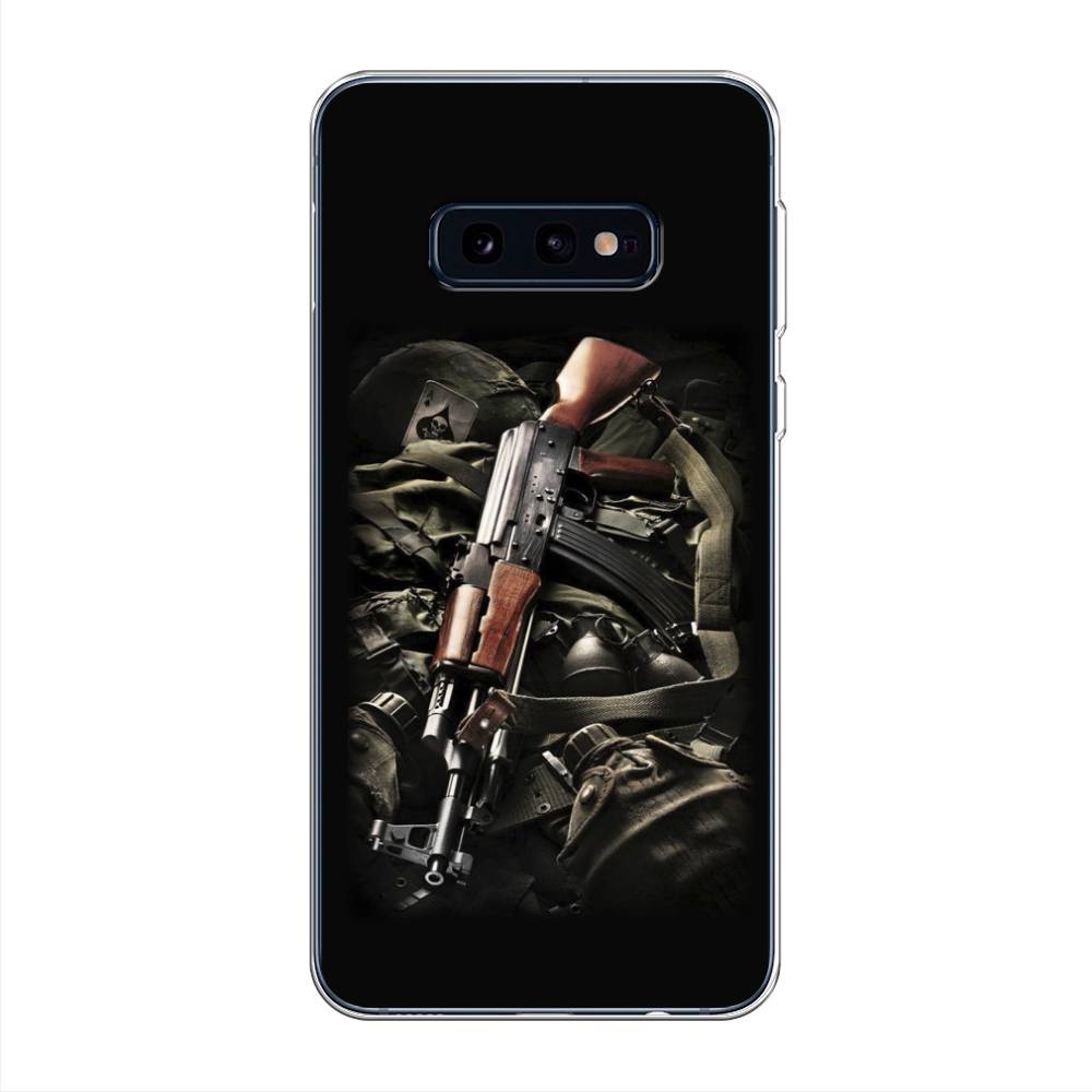 

Чехол Awog на Samsung Galaxy S10E "Автомат", Разноцветный, 27250-5