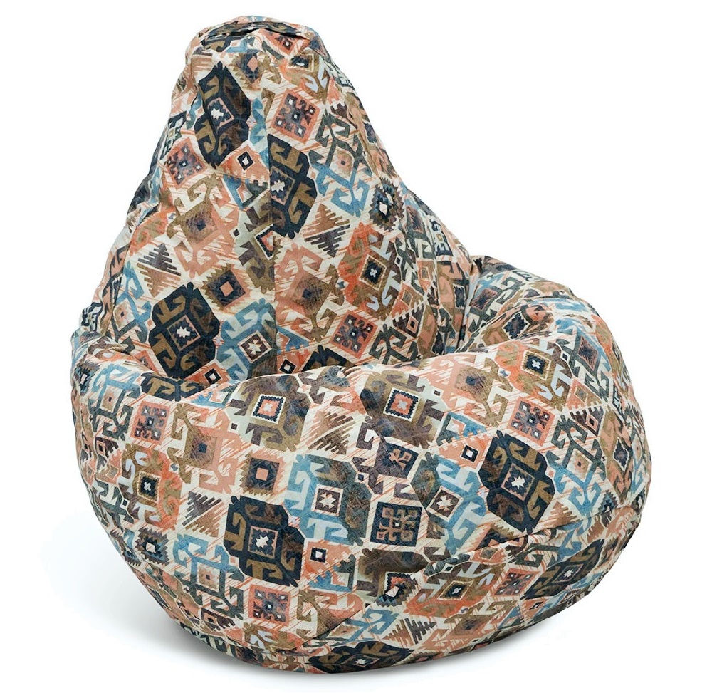фото Кресло-мешок dreambag ясмин коричневое жаккард l