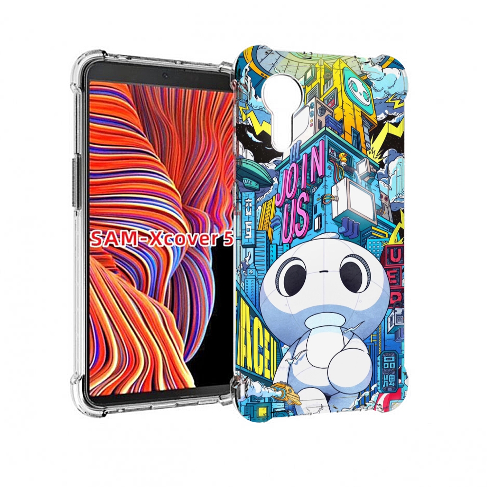 

Чехол MyPads FaceU для Samsung Galaxy Xcover 5, Прозрачный, Tocco