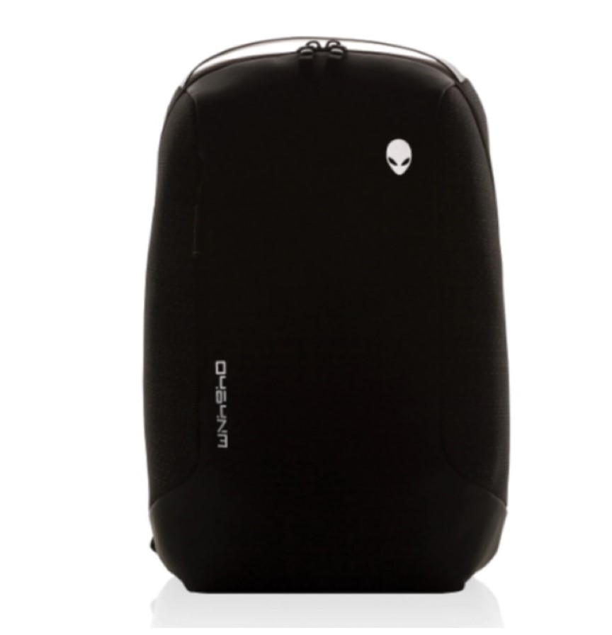 фото Рюкзак для ноутбука мужской dell backpack alienware horizon slim, 17" черный
