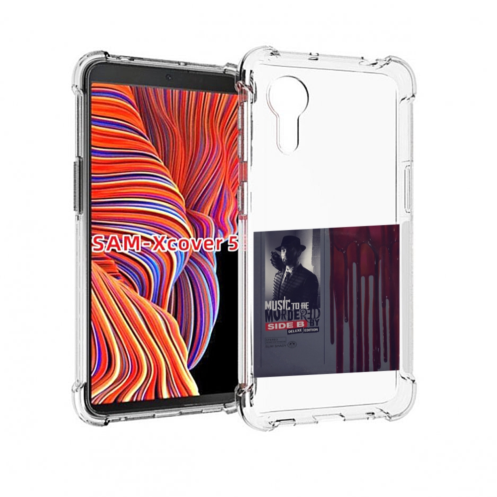 

Чехол Mypads Eminem Music To Be Murdered By Для Samsung Galaxy Xcover 5, Прозрачный, Tocco
