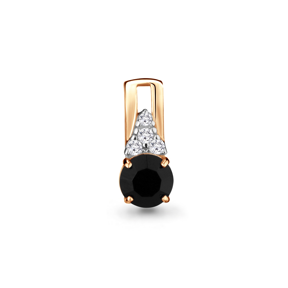 

Подвеска из серебра с фианитом и стекло Aquamarine 23465АЧ_925_з, 23465АЧ_925_з