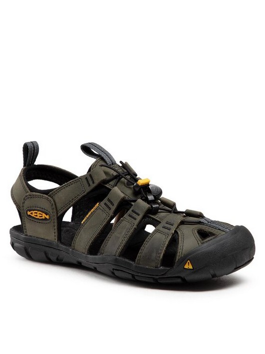 

Сандалии мужские KEEN Clearwater Cnx Leather 1013107 серые 40.5 EU (доставка из-за рубежа), Серый, Clearwater Cnx Leather 1013107