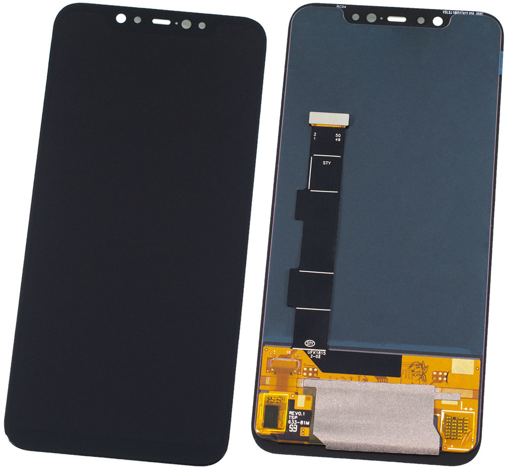 

Дисплей OLED для Xiaomi Mi 8 Экран с тачскрином, модуль в сборе EMS018RC05MAIN, UFK1813