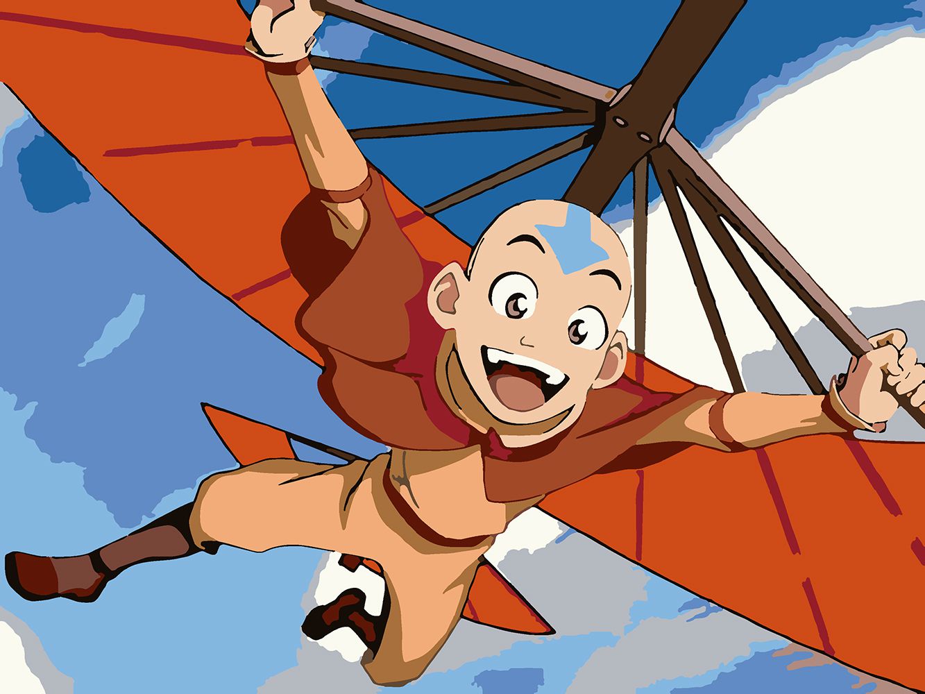 

Картина по номерам Красиво Красим Аватар - Аанг в небе, 90 х 120 см, Аватар - Аанг в небе