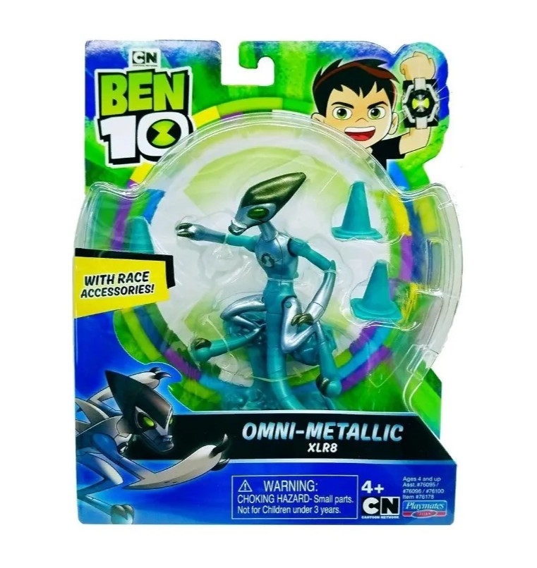 Фигурка Ben 10, Молния Металлик фигурка playmates toys ben 10 молния родная планета 12 5 см