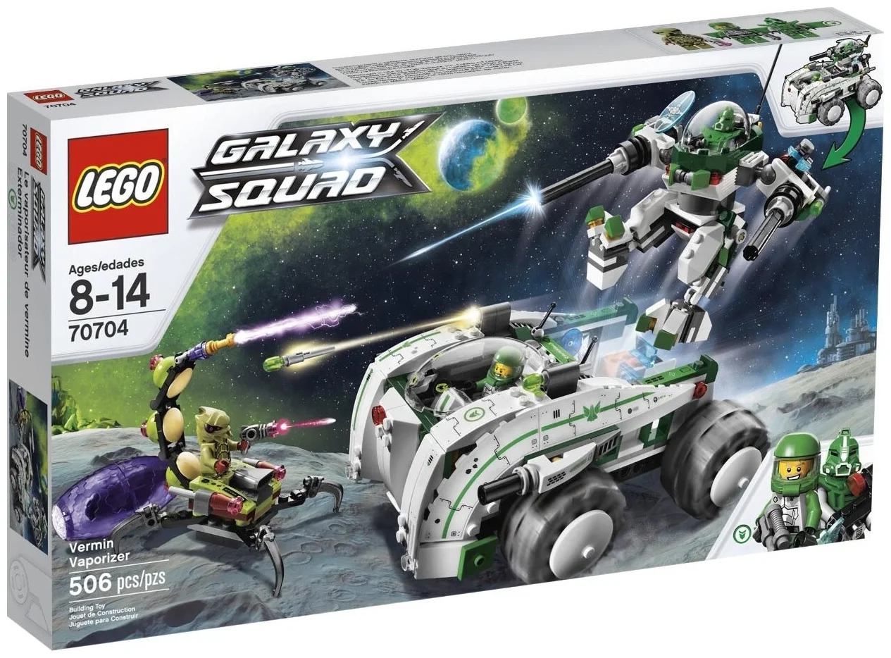 

Конструктор LEGO Galaxy Squad Уничтожитель инсектоидов