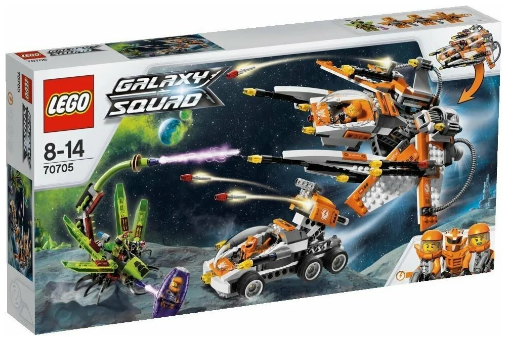 фото Конструктор lego galaxy squad охотник за инсектоидами