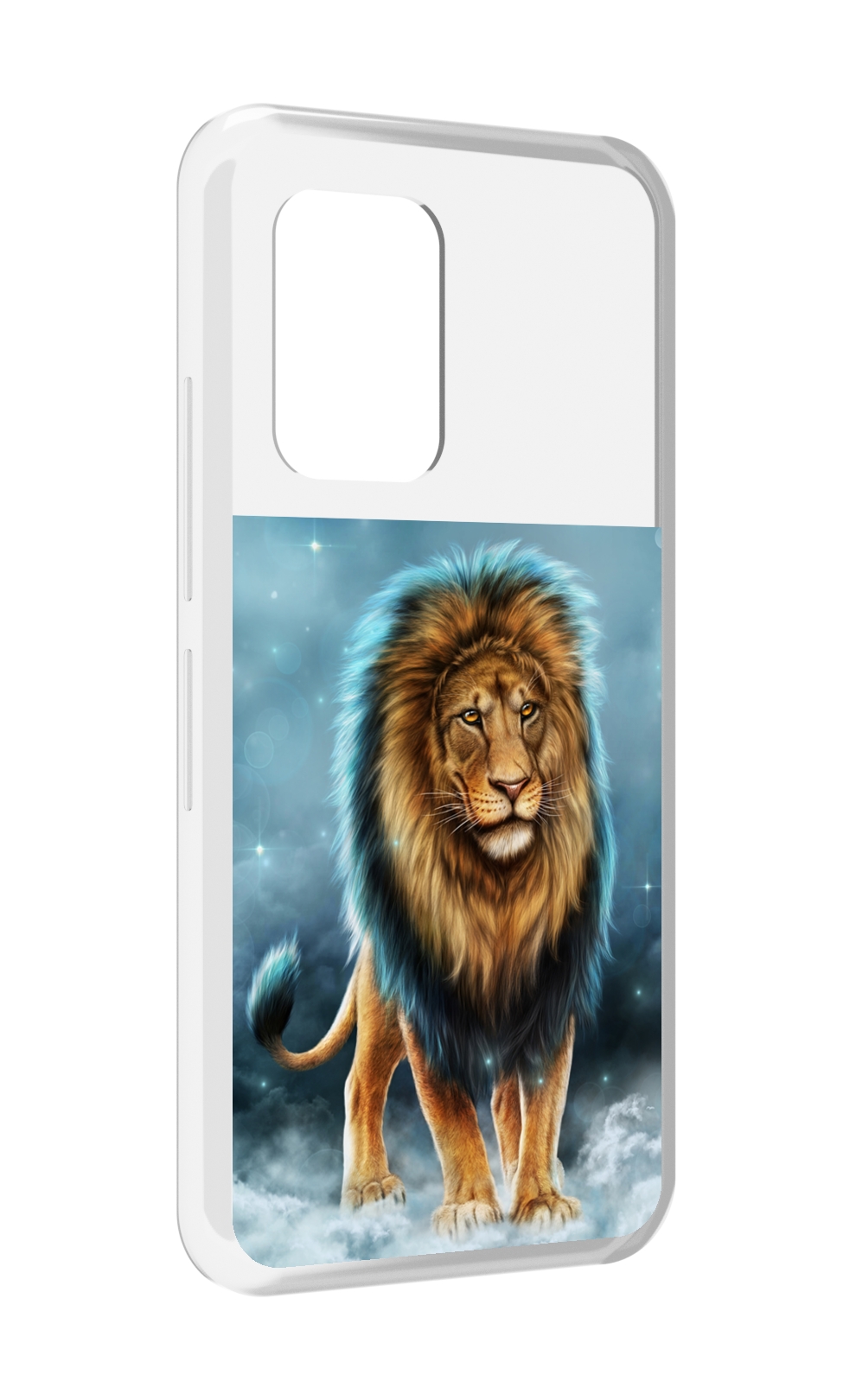 

Чехол MyPads Лев-в-тумане для UMIDIGI Bison GT, Прозрачный, Tocco