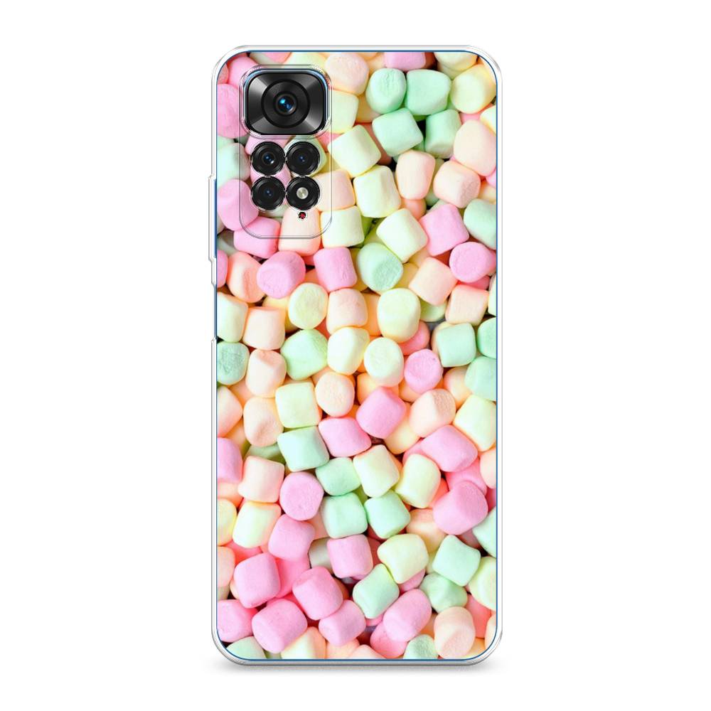 фото Силиконовый чехол "marshmallows" на xiaomi redmi note 11s awog