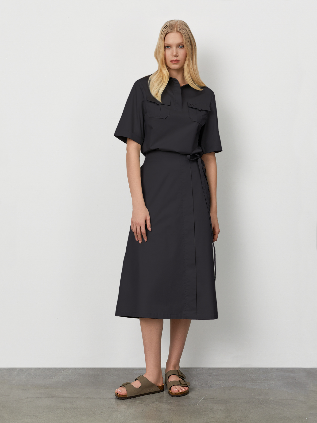 

Блуза женская Just Clothes 000000499 черная 48 RU, Черный, 000000499