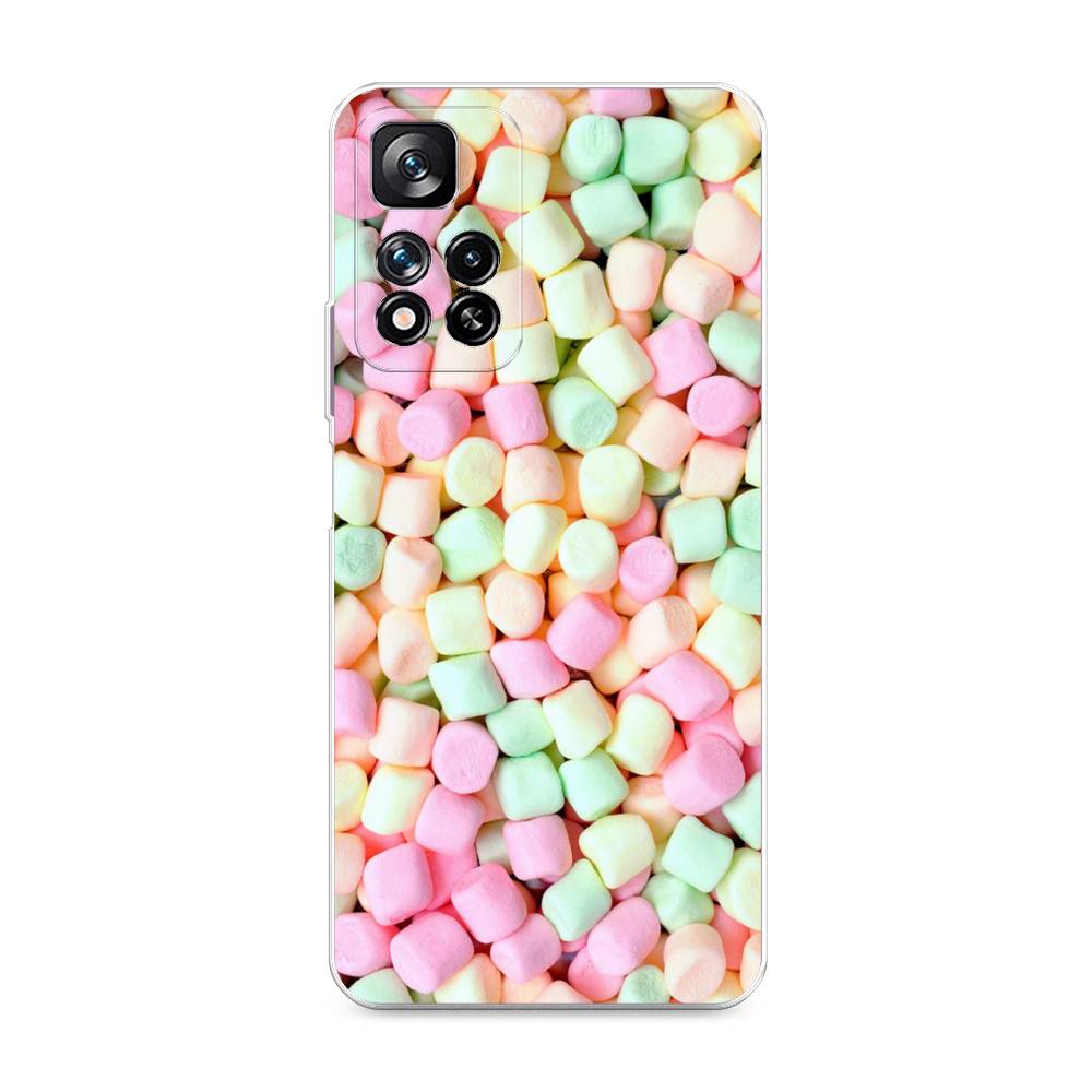 фото Силиконовый чехол "marshmallows" на xiaomi redmi note 11 pro plus awog