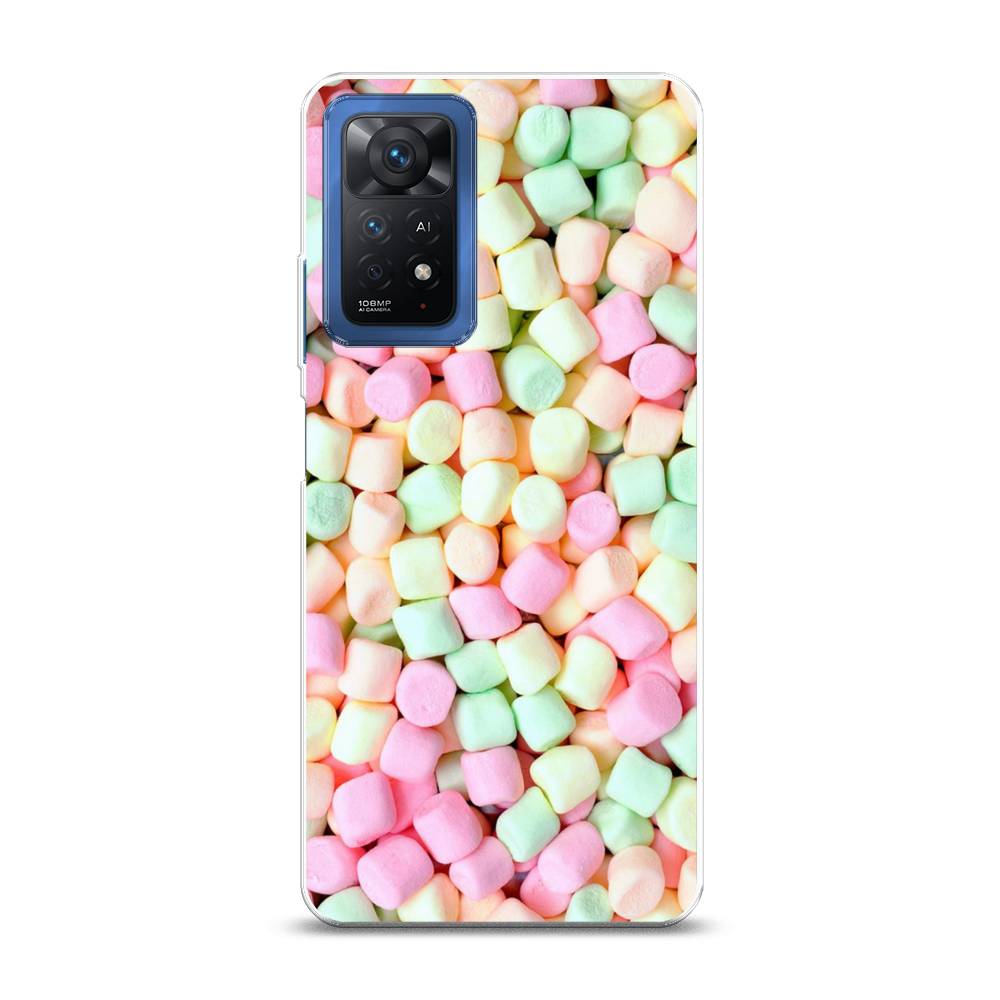 фото Силиконовый чехол "marshmallows" на xiaomi redmi note 11 pro 5g awog