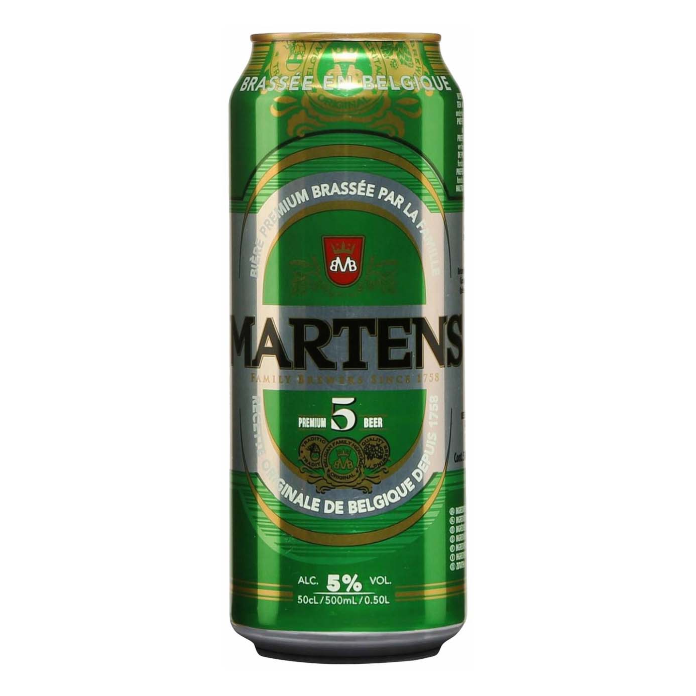 

Пиво Martens Premium Pilsener светлое 5% 0,5 л