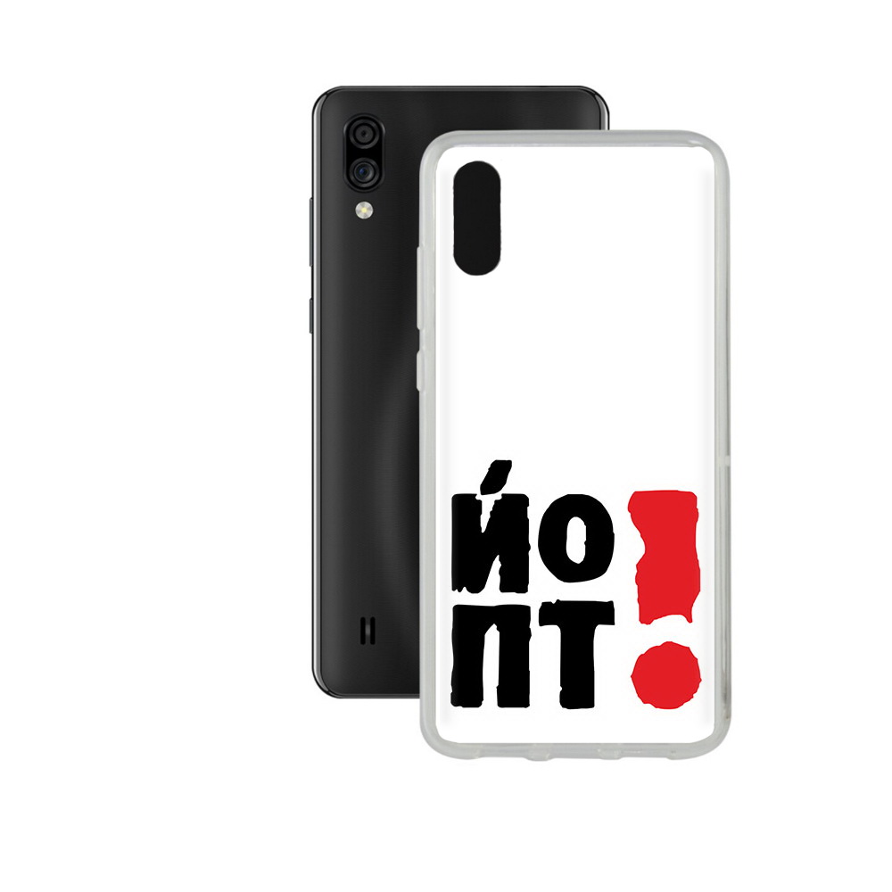 

Чехол MyPads Tocco для ZTE Blade A5 (2020) надписть абстракция (PT226944.454.494), Прозрачный, Tocco