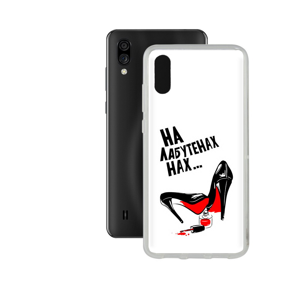 

Чехол MyPads Tocco для ZTE Blade A5 (2020) на лабутенах (PT226944.454.493), Прозрачный, Tocco