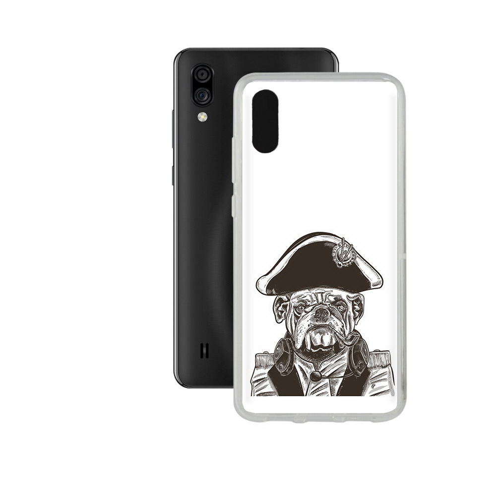 

Чехол MyPads Tocco для ZTE Blade A5 (2020) мопс генерал (PT226944.454.483), Прозрачный, Tocco