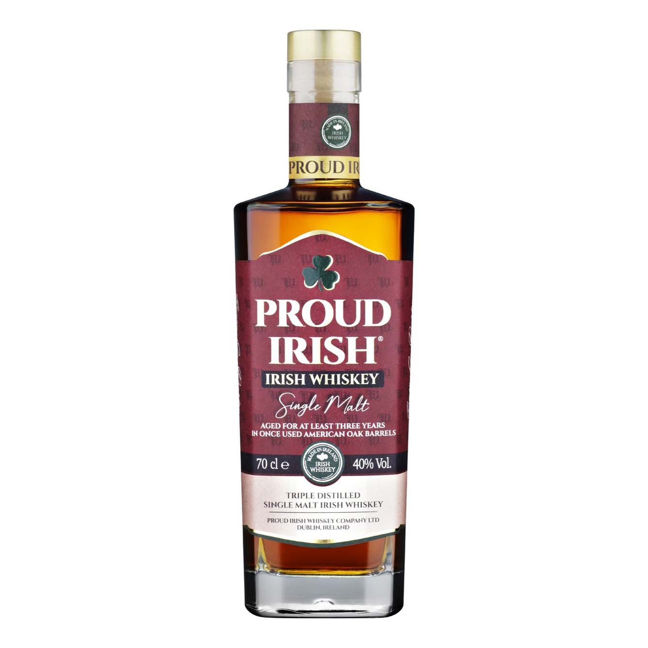 

Виски Proud Irish Single Malt односолодовый 40% 0,7 л Ирландия