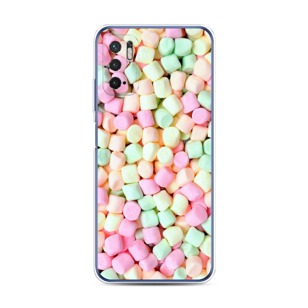 фото Силиконовый чехол "marshmallows" на xiaomi redmi note 10t awog