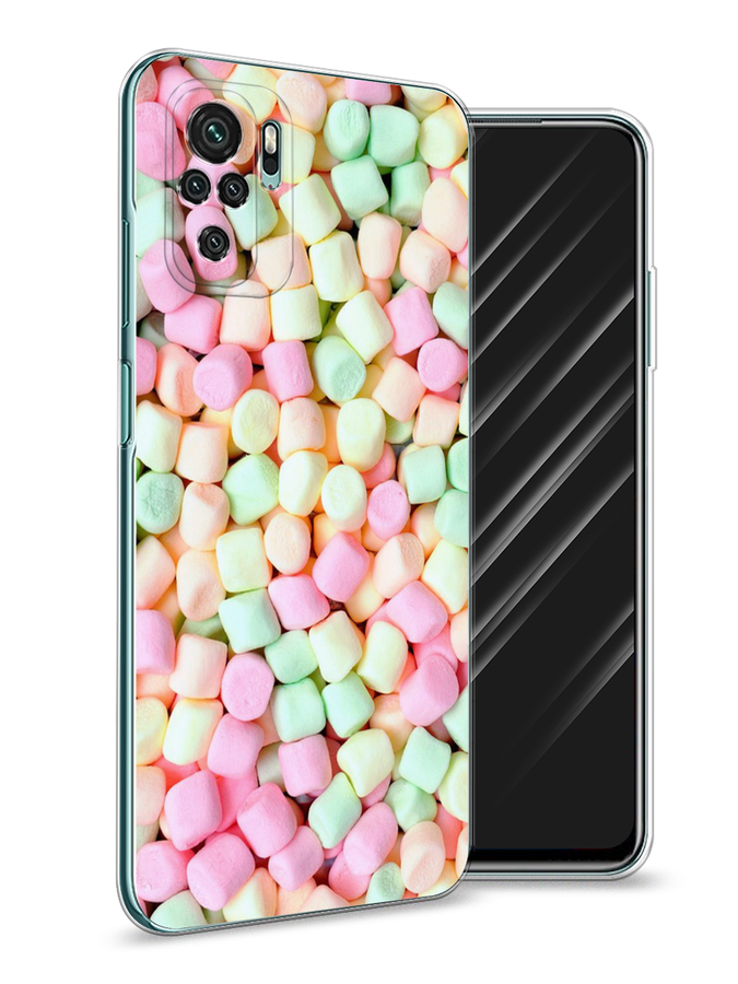 

Чехол Awog на Xiaomi Redmi Note 10/Note 10S/M5s "Marshmallows", Разноцветный, 39950-10