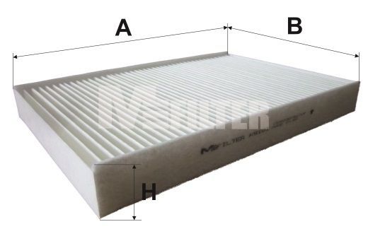 

Фильтр салона MFILTER K 9101