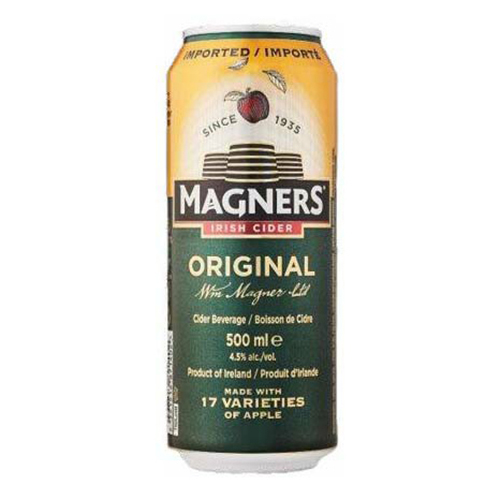 

Сидр Magners Original Яблочный светлый полусладкий 4,5% 0,5 л