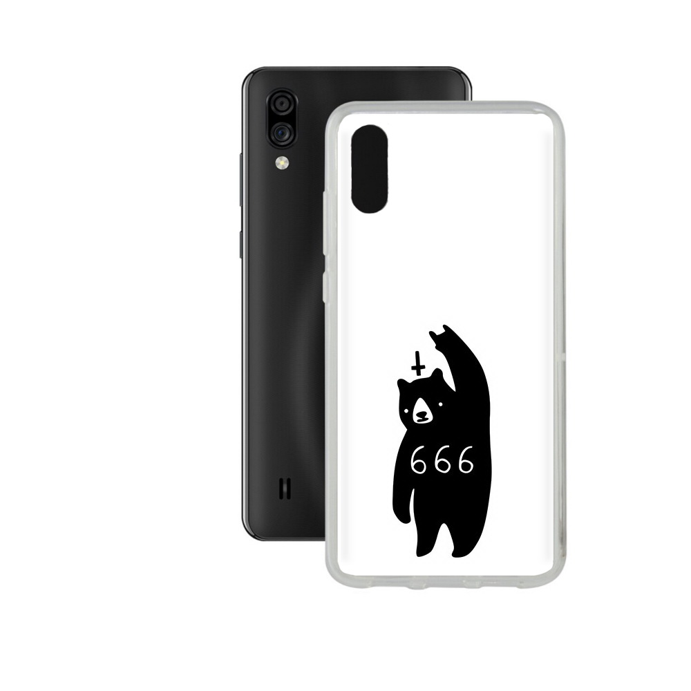 

Чехол MyPads Tocco для ZTE Blade A5 (2020) медведь 666 (PT226944.454.462), Прозрачный, Tocco