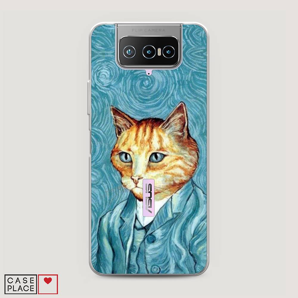 

Чехол Awog на Asus Zenfone 7 ZS670KS "Кот Ван Гог", Голубой;коричневый, 44050-2
