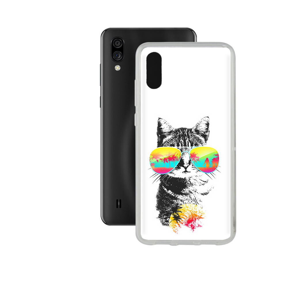 Чехол MyPads Tocco для ZTE Blade A5 (2020) крутой кот (PT226944.454.425)