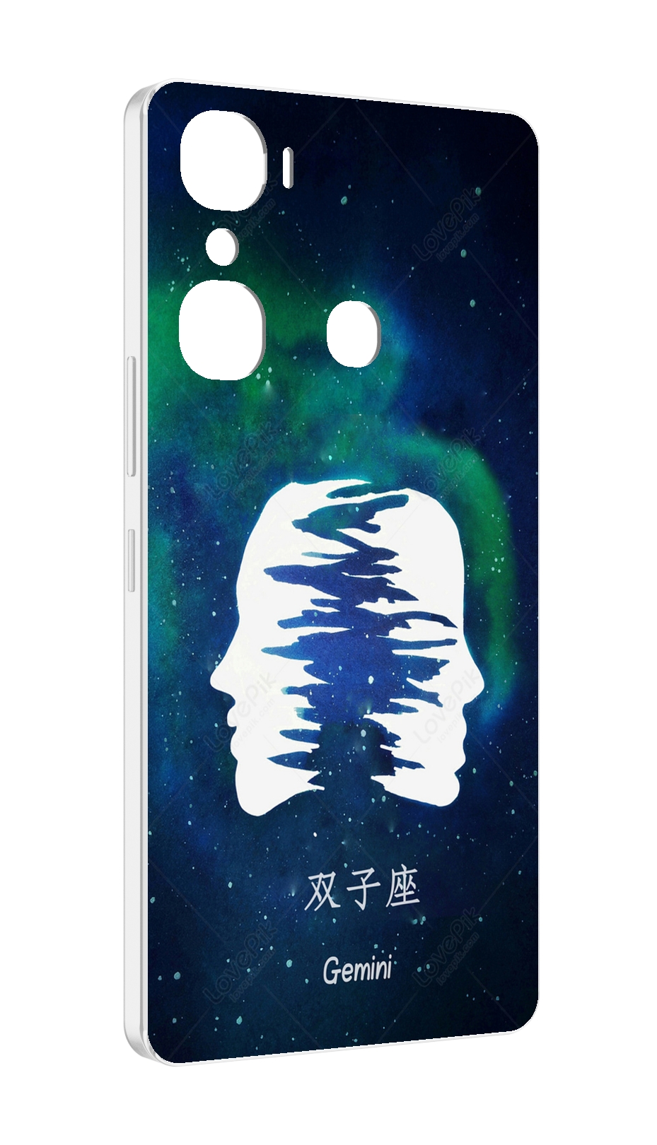 

Чехол MyPads знак зодиака близнецы 6 для Infinix Hot 12 Pro, Прозрачный, Tocco