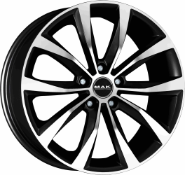 

Колесный диск MAK Wolf 7,0x17 5x100 D57.1 ET38 цвет Black Mirror