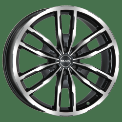 

Колесный диск MAK Peak 7,5x17 6x130 D84.1 ET55 цвет Black Mirror