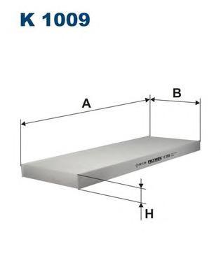 

Фильтр салона Filtron K1009