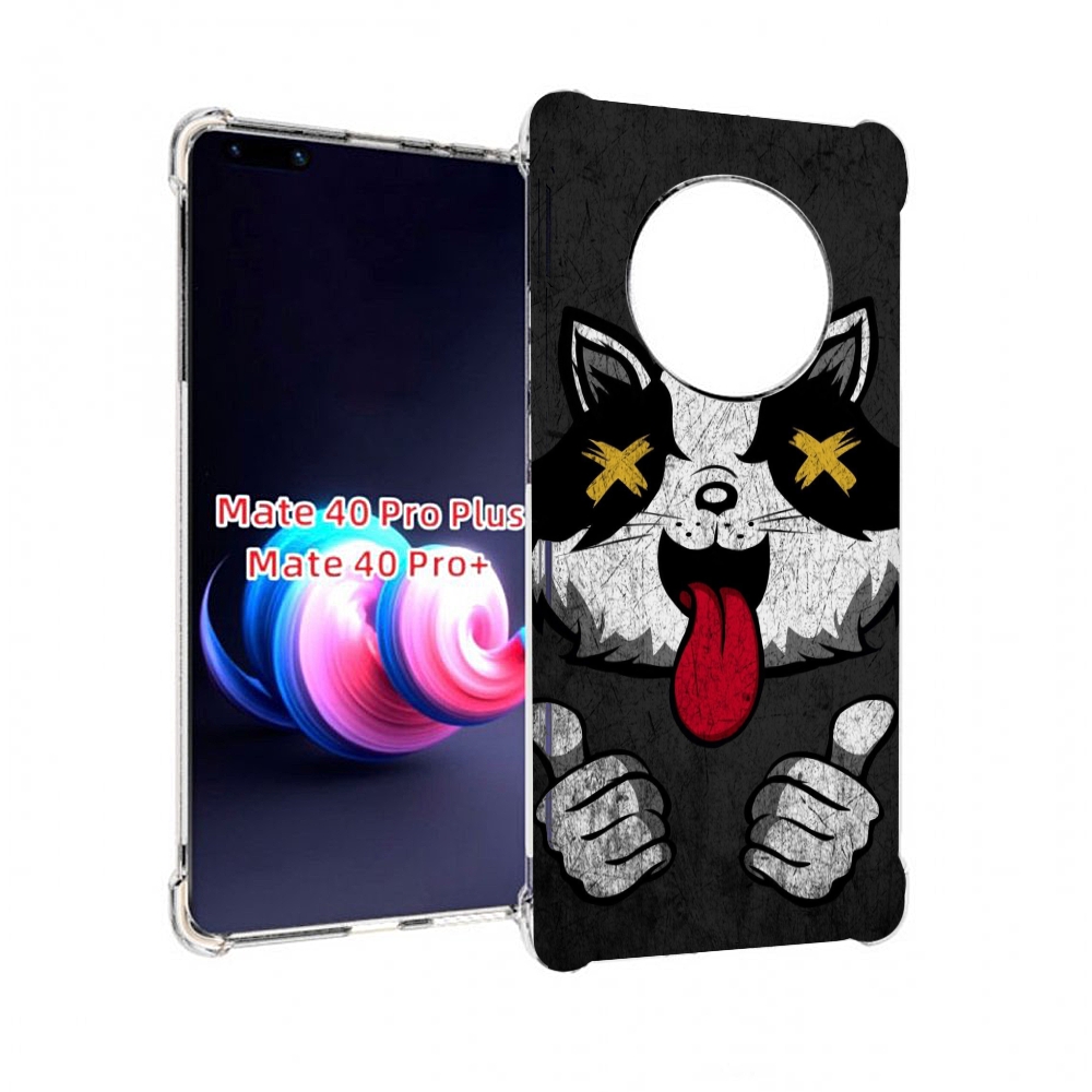 

Чехол MyPads Snoop Dogg FROM THE STREET 2 THA SUITES для Huawei Mate 40 Pro+ Plus, Прозрачный, Tocco