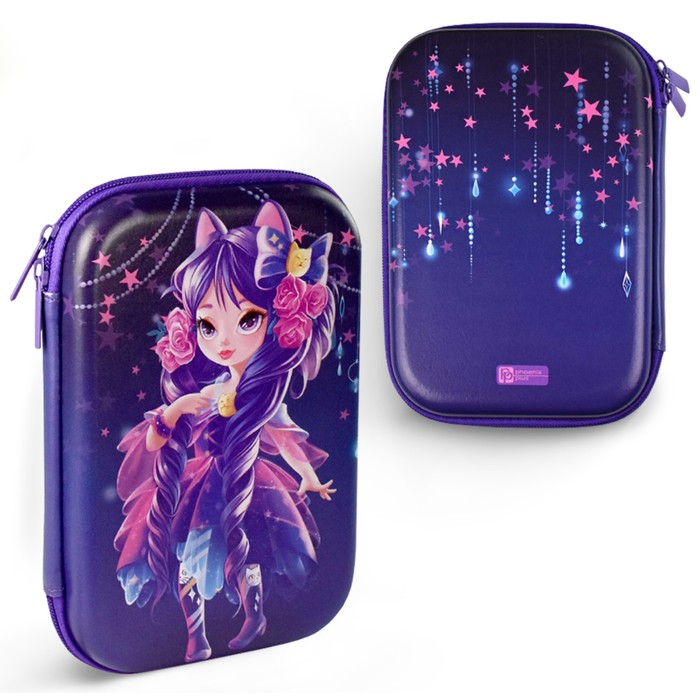 

Пенал EVA Феникс+ Восточная принцесса 1 секция откидная планка 150х215х45, Разноцветный