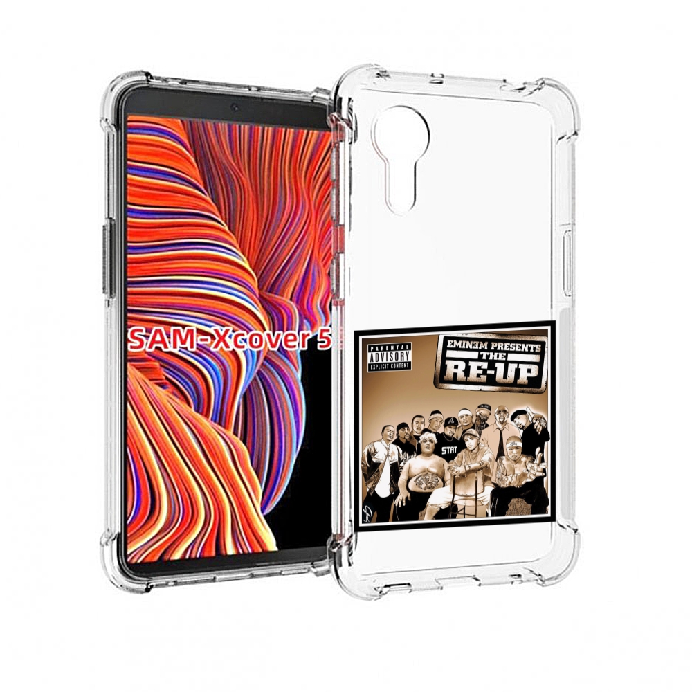 

Чехол MyPads EMINEM PRESENTS, THE RE-UP для Samsung Galaxy Xcover 5, Прозрачный, Tocco