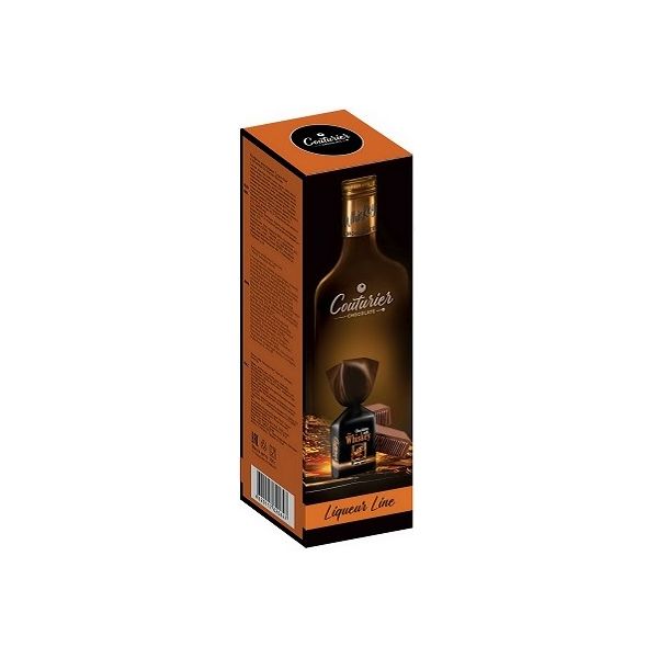 Конфеты шоколадные Couturier Liqueur line Виски 105 г