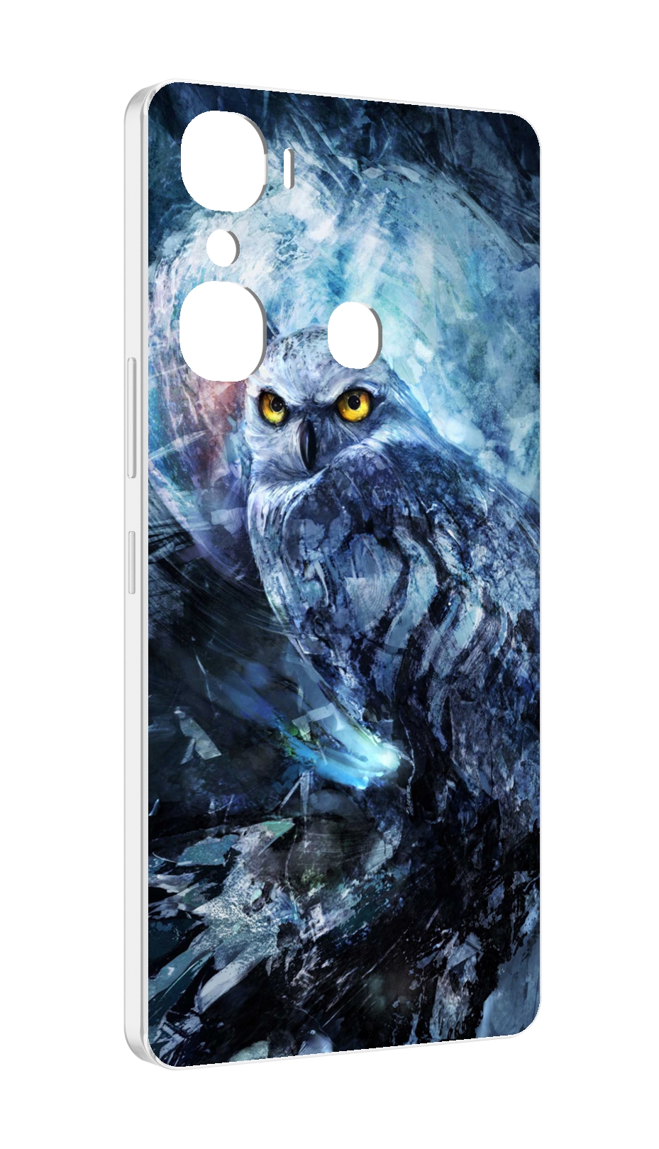 

Чехол MyPads замороженная-сова для Infinix Hot 12 Pro, Прозрачный, Tocco