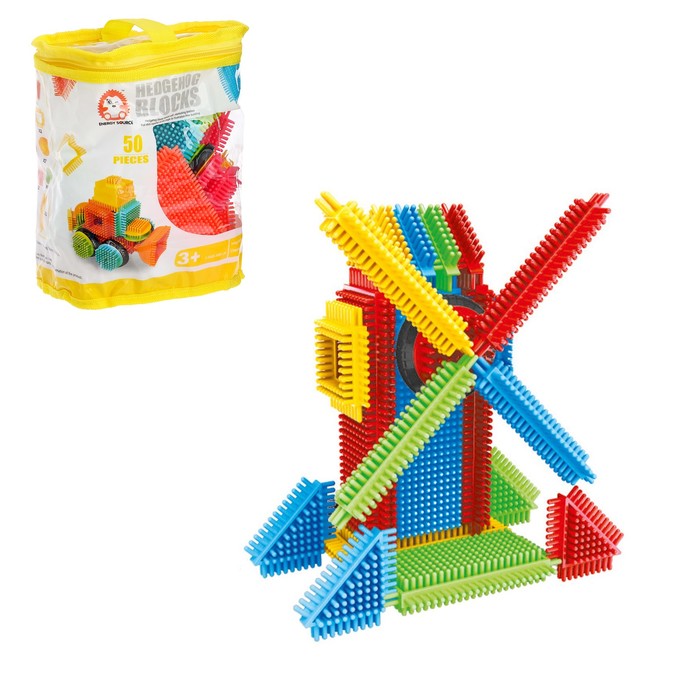 

Конструктор игольчатый BRISTLES Мельница, 50 деталей 2615927