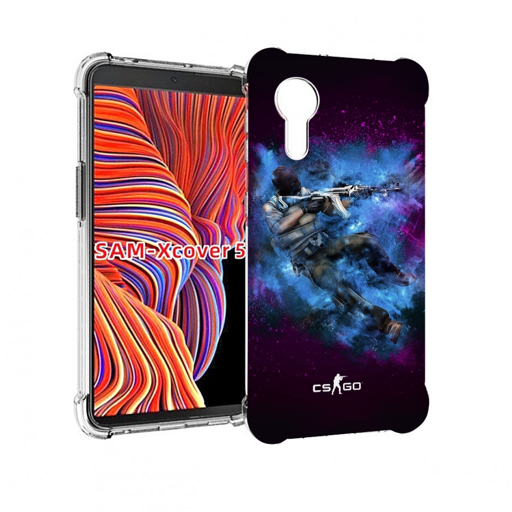 

Чехол MyPads CS-go-террорист для Samsung Galaxy Xcover 5, Прозрачный, Tocco