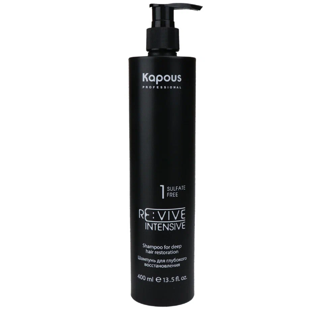 Шампунь Kapous Professional RE:VIVE для глубокого восстановления волос Step 1, 400 мл
